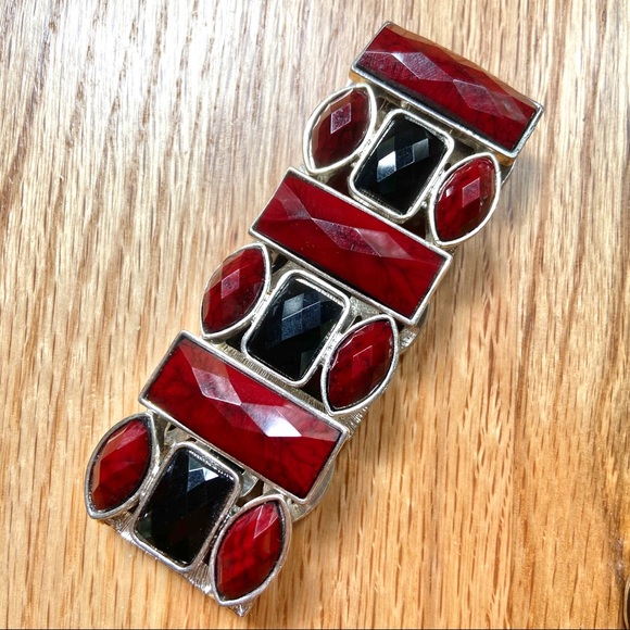 Red & Black 3-Piece Matching Jewelry Set - Picture 3 of 10